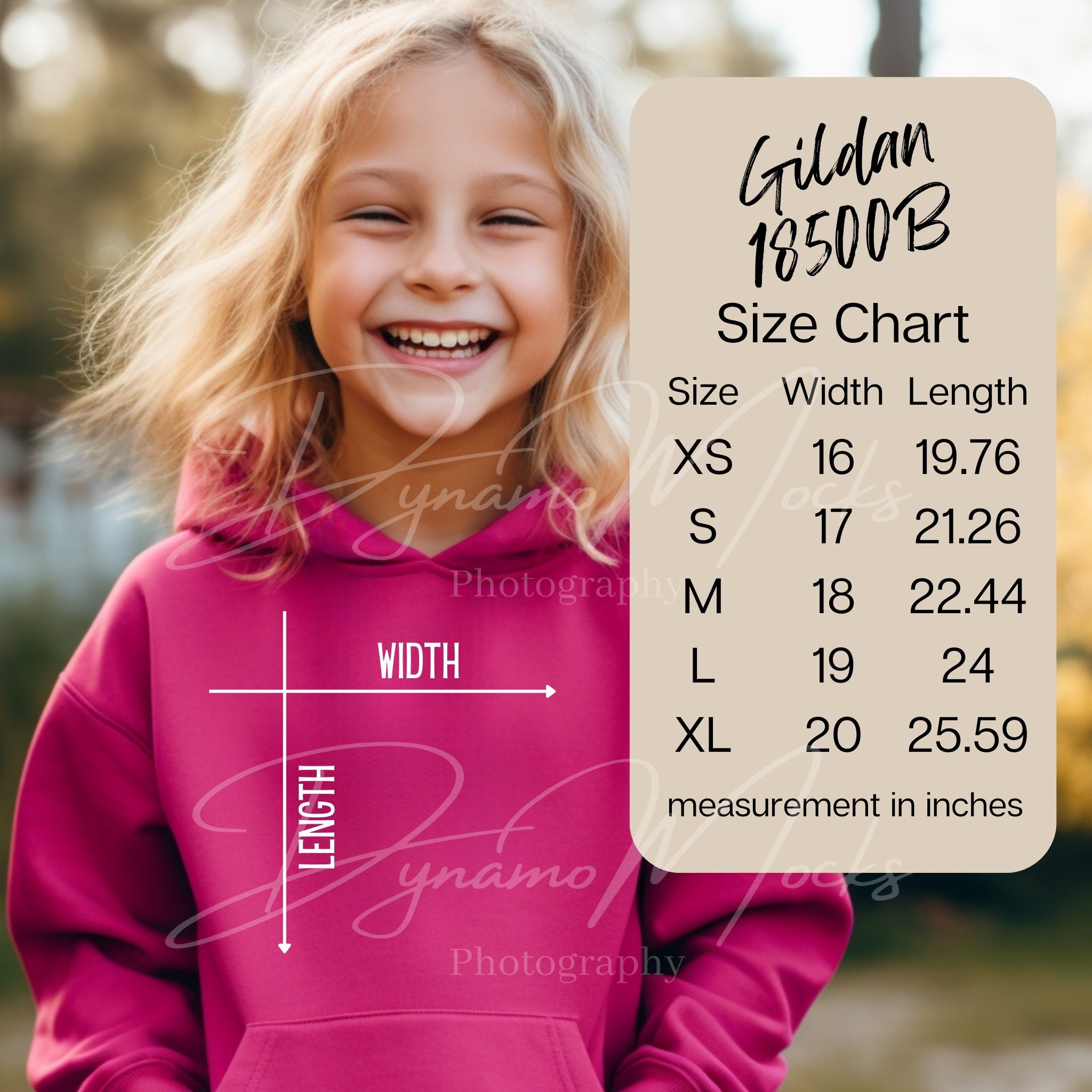 BABYL PULLOVER HOODIE パーカー XLサイズ Gildan 18500b Size Chart, Gildan Hoodie Size Measurements, Gildan