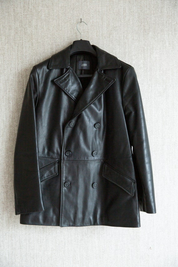 Joop leather best sale jacket