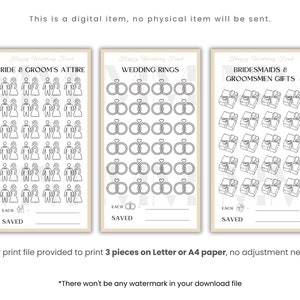 Print file provided to print 3 pieces on letter or A4 paper
