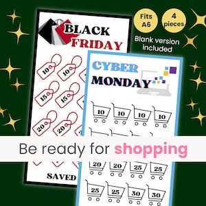 Be ready for Black Friday and Cyber Monday sale shopping with this savings challenge
