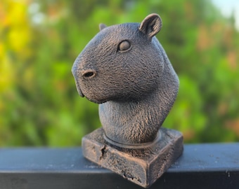Capybara Bust, 3D Printed - from Messy_Panda