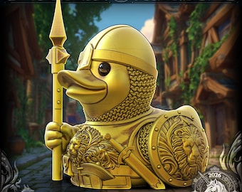 Town Guard Ducky | 3D Printed "Rubber" Ducky | Designed by Fates End