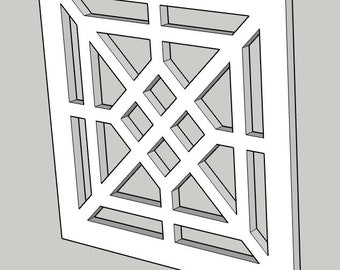 Exterior diamond gate