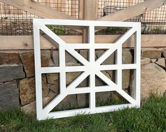 Exterior concentric gate