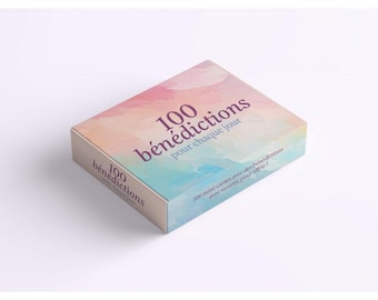 100 Bendiciones para Cada Día, 100 Tarjetas con Versículos Bíblicos, Mini Tarjetas con Versículos, Regalo de Navidad, Día de la Madre, Boda, Comunión