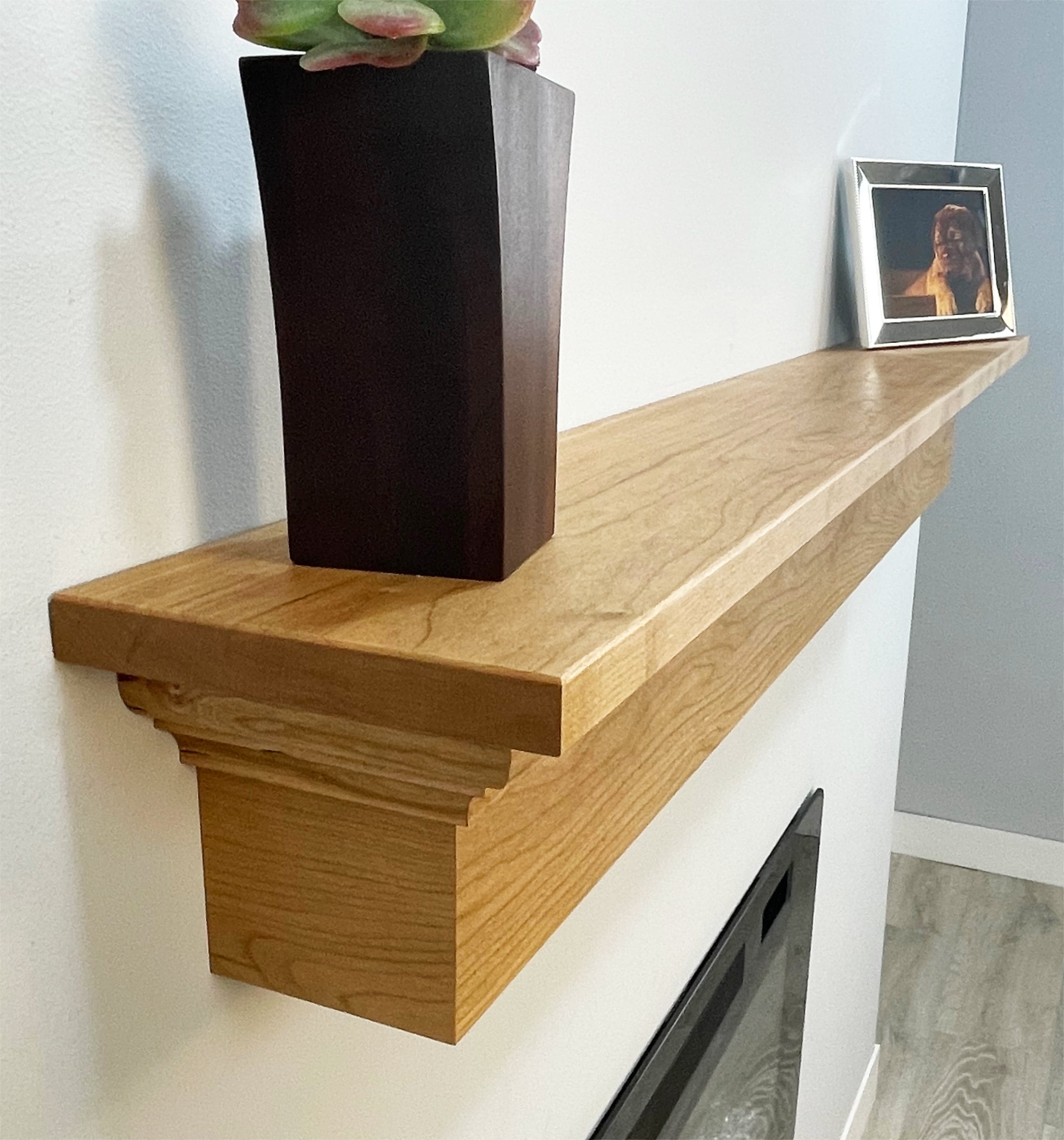 Custom Mantels Floating Fireplace Mantels Fireplace Floating Shelves