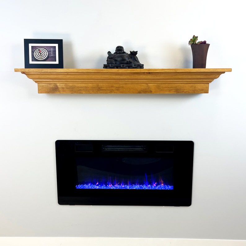 Custom Mantels Floating Fireplace Mantels Fireplace Floating Shelves Wood Walnut Floating