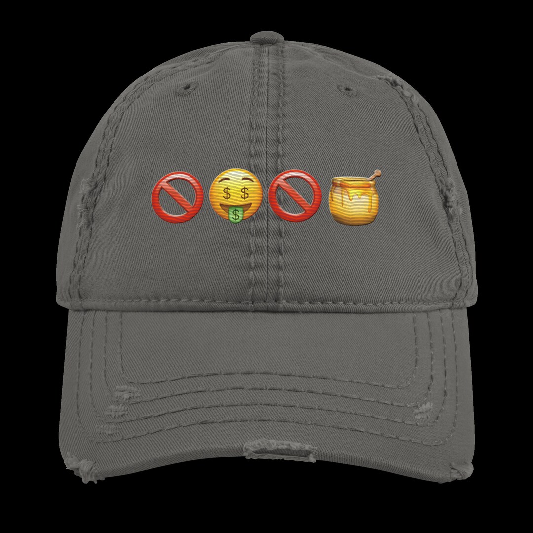 Baseball Cap Emoji Hat Women's Hat Black Baseball Cap. Etsy