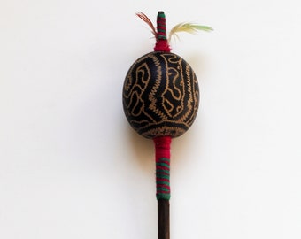 Shamanic Shipibo Rattle, Maracas