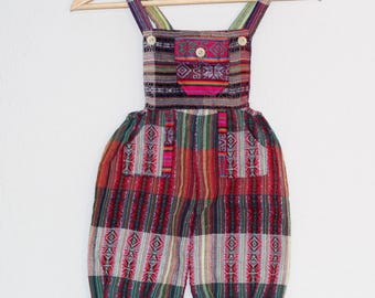 Handwoven Baby & Children’s Overalls | Ethnic Romper | Hipster Jumpsuit | Baby Shower Gift | Festival Clothing