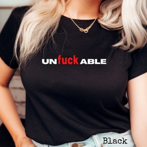 Unfuckable Shirt, unangemessenes Humor-T-Shirt für Erwachsene, unhöfliches vulgäres, schmutziges T-Shirt, lustiges Knebelgeschenk, Comfort Colors-T-Shirt, beleidigendes sarkastisches Oberteil