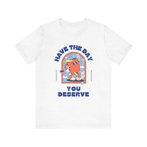 T-shirt, cartoon koffiemok T-shirt, coole vintage t-shirt, grappig sarcastisch T-shirt, top met humor, bella canvas t-shirt