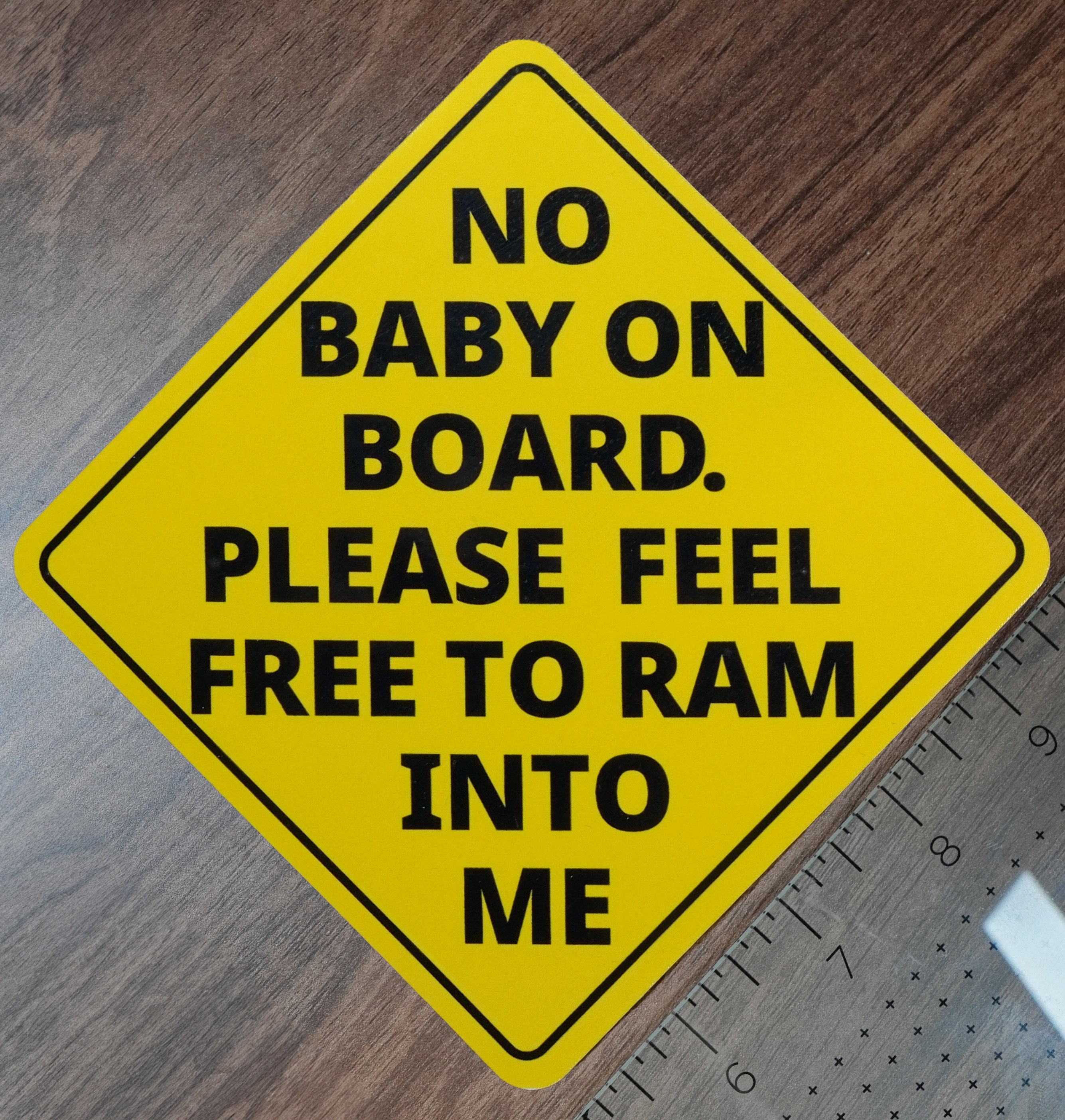 Little People On Board, Little People On Board Car Sign, Baby On Board Sign, Novelty Car Sign, Baby On Board, Decal, Bumper Sticker, Baby Sign, Baby