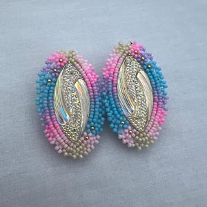 HANDMADE EARRINGS| INDIGENOUS| fingernail post