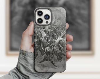 Gustave Dore Paradise Lost iPhone Case: Iconic Art Phone Cover