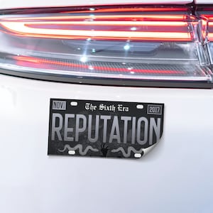 Taylor Swift Reputation Font Customizable Vinyl Decal Sticker