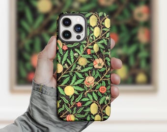 William Morris Fruit Pattern iPhone Case – Art Nouveau Design