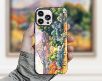 Renoir Montagne Sainte-Victoire iPhone Case: Fine Art Phone Cover