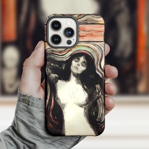 Edvard Munch Madonna iPhone Case: Fine Art Protective Cover