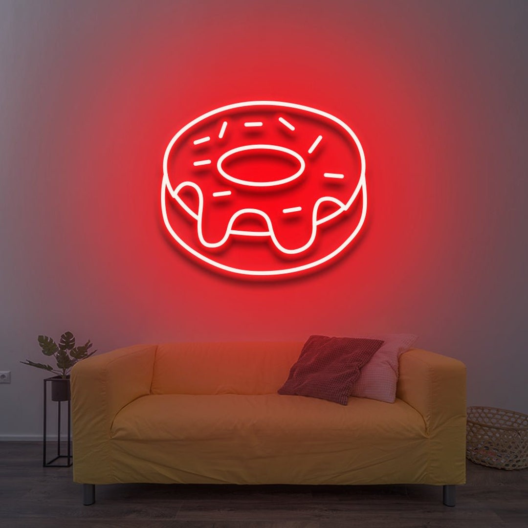 Donut - LED Neon Sign - Etsy