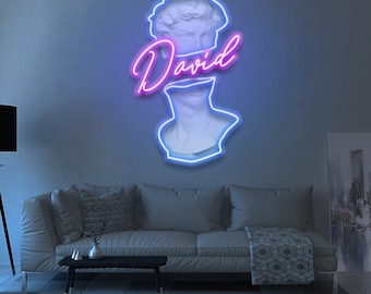 David- LED Neon Sign