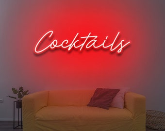 Cocktails - LED Neon Sign