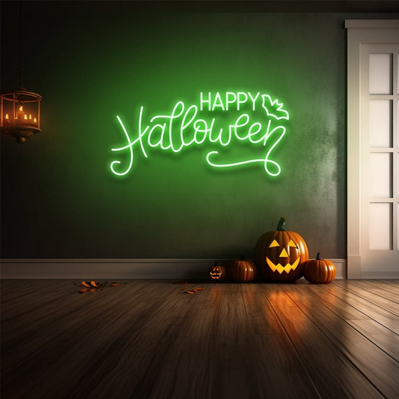 Halloween 2024 neon signs