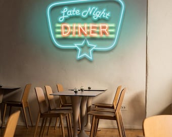 Late Night Diner - Led Neon Sign