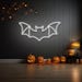 Halloween Bat LED Neon Sign - Etsy