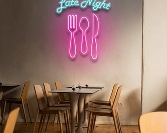 Late Night - LED Neon Sign