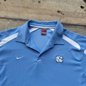 Vintage Nike UNC Tarheels Dri-Fit polo shirt size XL image 2