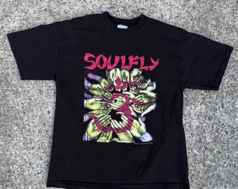 Vintage Soulfly Back to the Primitive M Size - Etsy