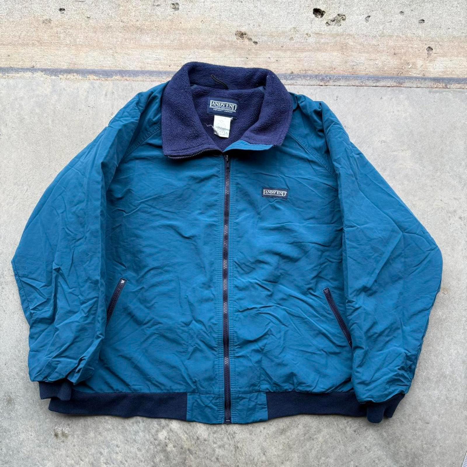Y2K Vintage Nylon Jacket - American Club Tech Style - Navy