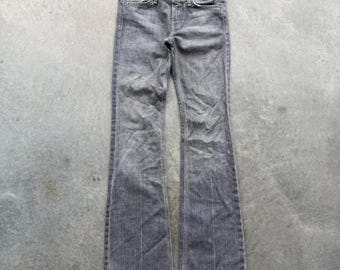 Jeans de corte bota lavado oscuro Y2K 7 for all Mankind (Talla 29x34)