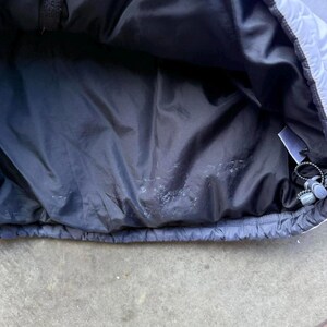 Chaqueta acolchada Nike blanca de plumón VTG Y2K con logo de invierno, talla XL imagen 7