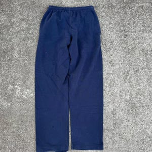 Y2K ネイビーブルー ナイキ バギー スウェットパンツ サイズ XL 画像 2