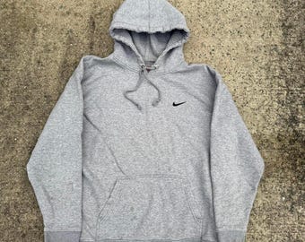 Bluza z kapturem Nike Swoosh Y2K w kolorze szarym, rozmiar L