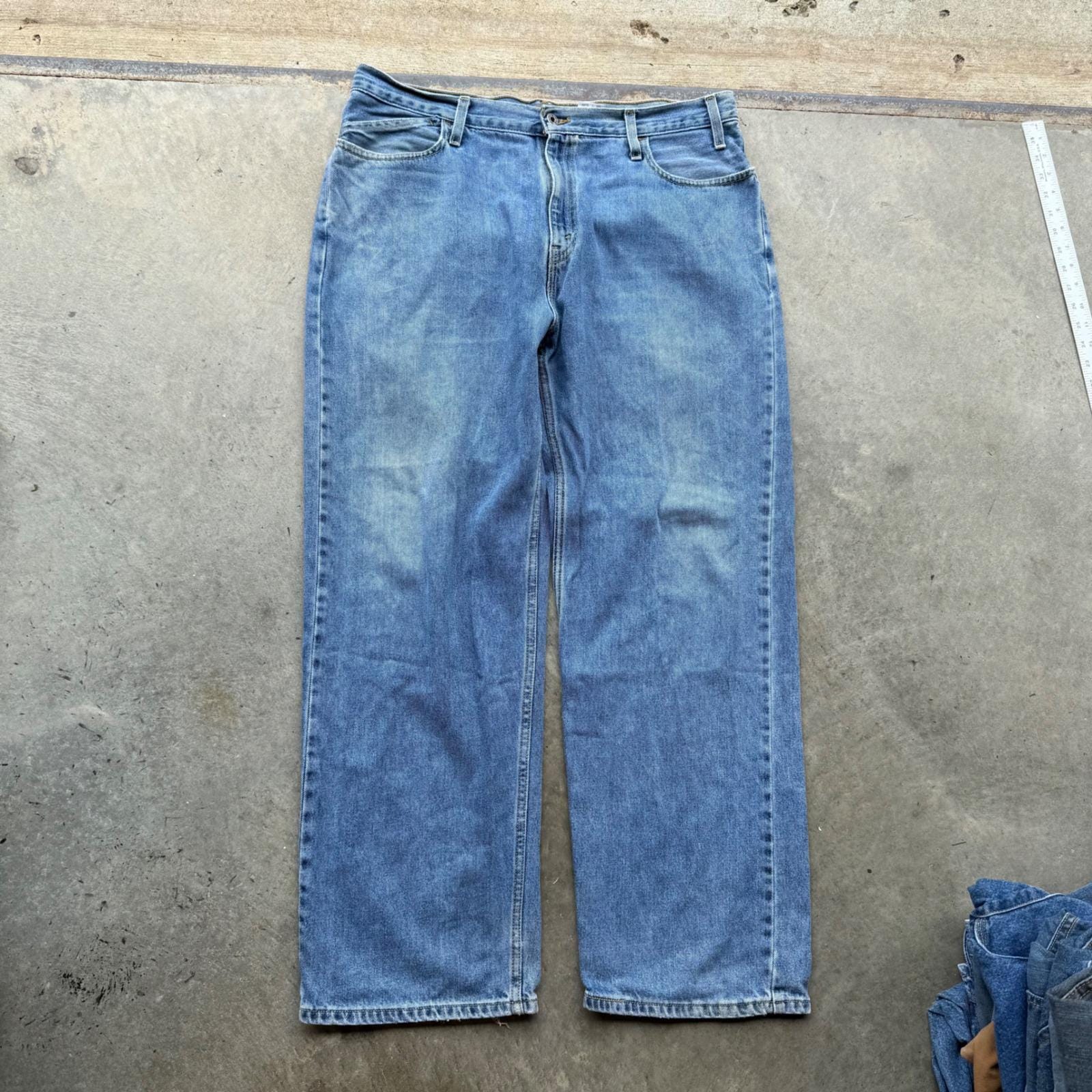 Vintage Levis Silvertab Wide Leg - Etsy