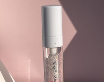 Brillo labial que cambia de color / Tono rosa natural, brillo no pegajoso