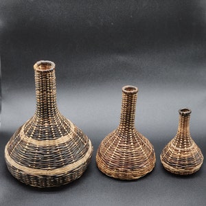 Set Bingo Buchaka Shaker Wicker jug Woven vase A gift for a friend A gift for the family S+M+L