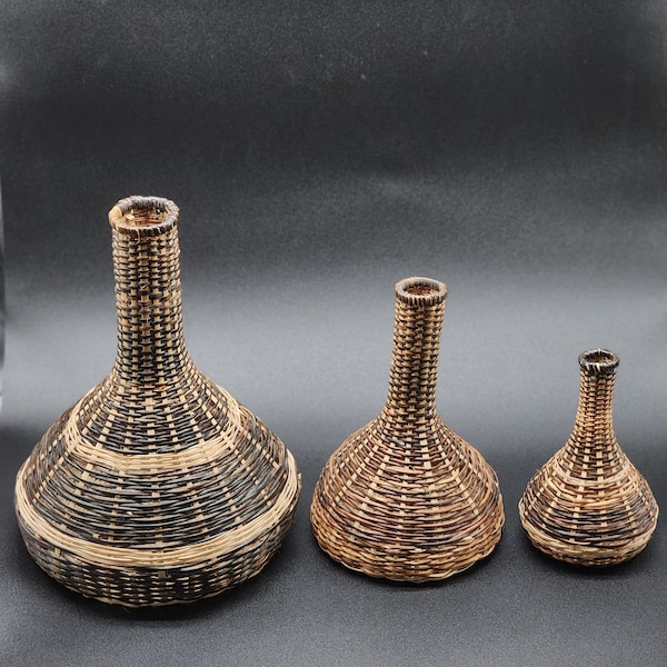 Set Bingo Buchaka Shaker Wicker jug Woven vase A gift for a friend A gift for the family