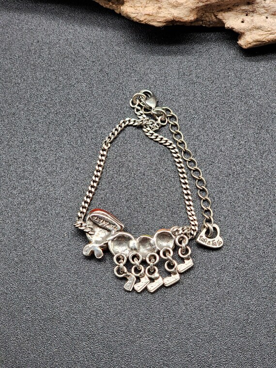 Bracciale Memory A 4 Giri Con Perle, Perline, Pietre Dure E Crista Di Varie Forme E Colori