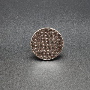 Handmade Metal Stardust Ring - Celestial Occult Jewelry