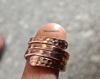 Anello per terapia magnetica in rame puro: sollievo dal dolore da artrite in stile boho