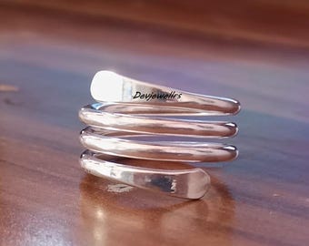 925 Sterling ring, Turquoise ring, Round Gemstone Spinnerband, Hand Made Women Ringe,  BestLooking Jewelry