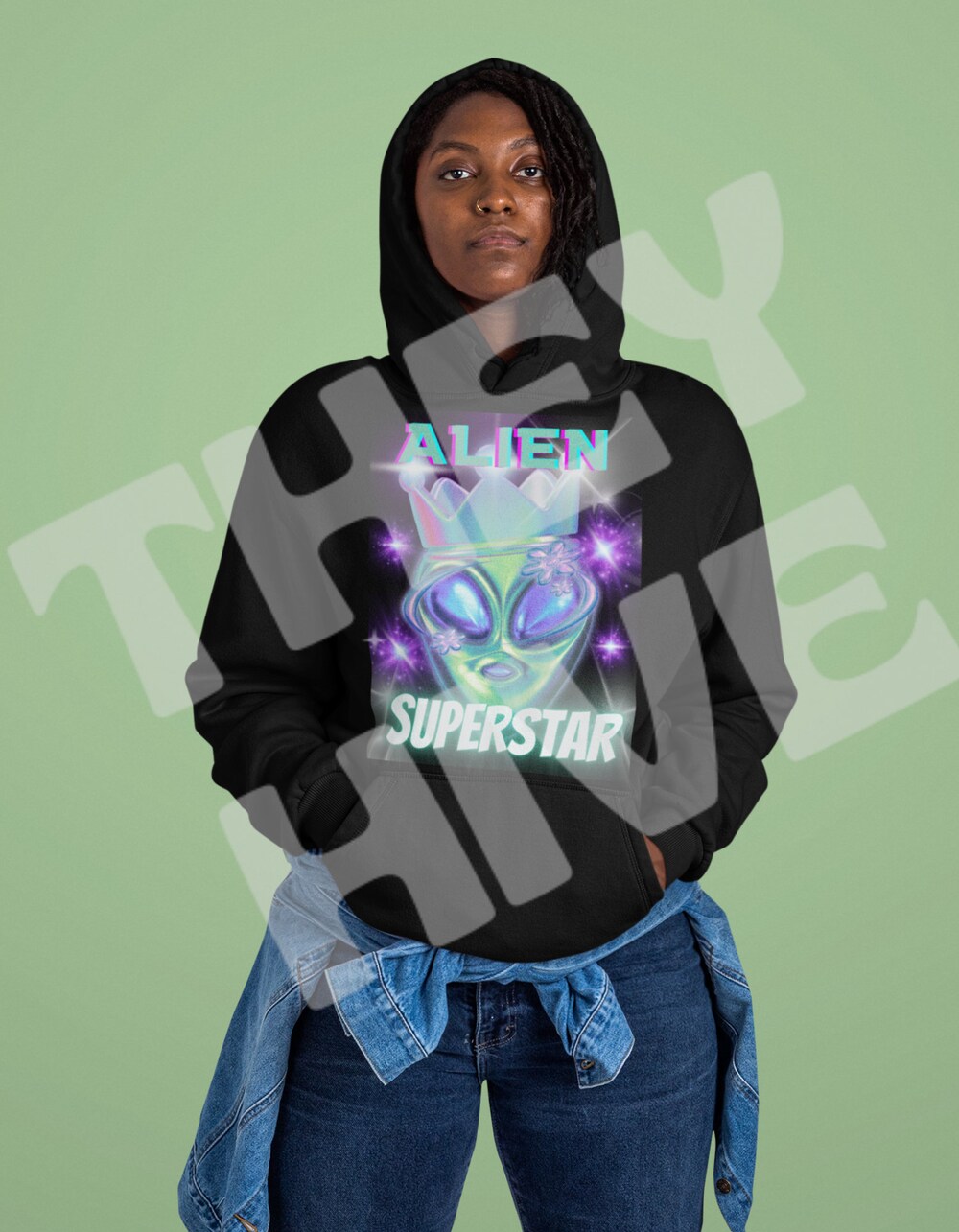 Beyonce Alien Superstar Black Pullover Hoodie, Renaissance Tour Hoodie, Beyonce Beyhive Shirt Hoodie For Beyonce Fans
