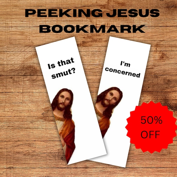 Peeking Jesus - Is that Smut? - Bookmark