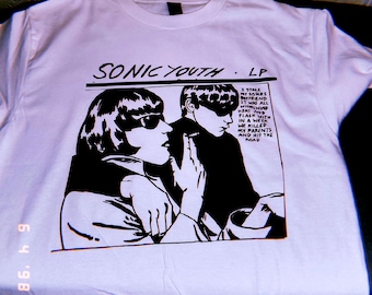 Vintage Sonic Youth T-shirt Confusion is Sex Late 90's Version