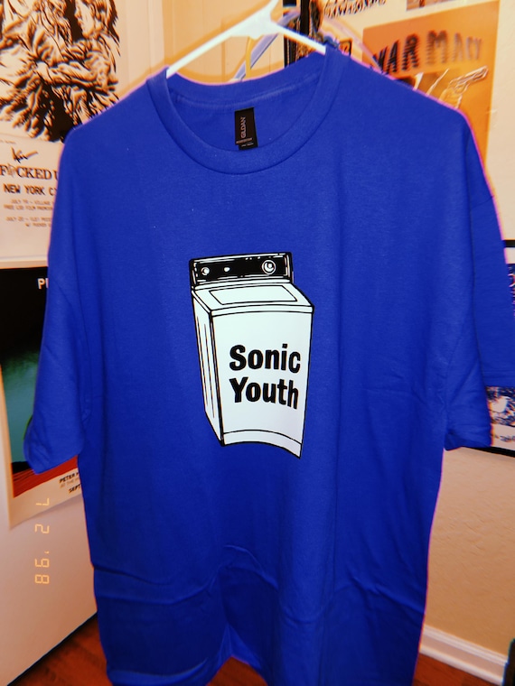 Sonic Youth Washing Machine Tee - Etsy