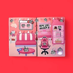 Paper Dolls, Toca Boca Book, Toca Boca Quiet Book, Toca Boca Paper Doll, Toca Boca Paper Doll Printable, Toca Boca Printable